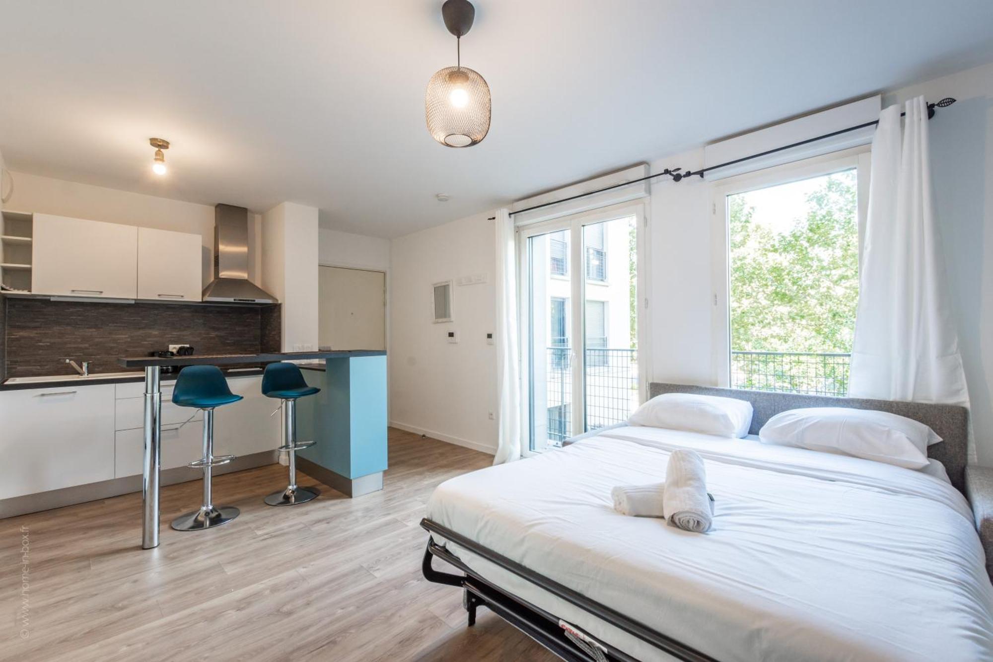 Blue Pearl By Plaza Apartment Montevrain Luaran gambar