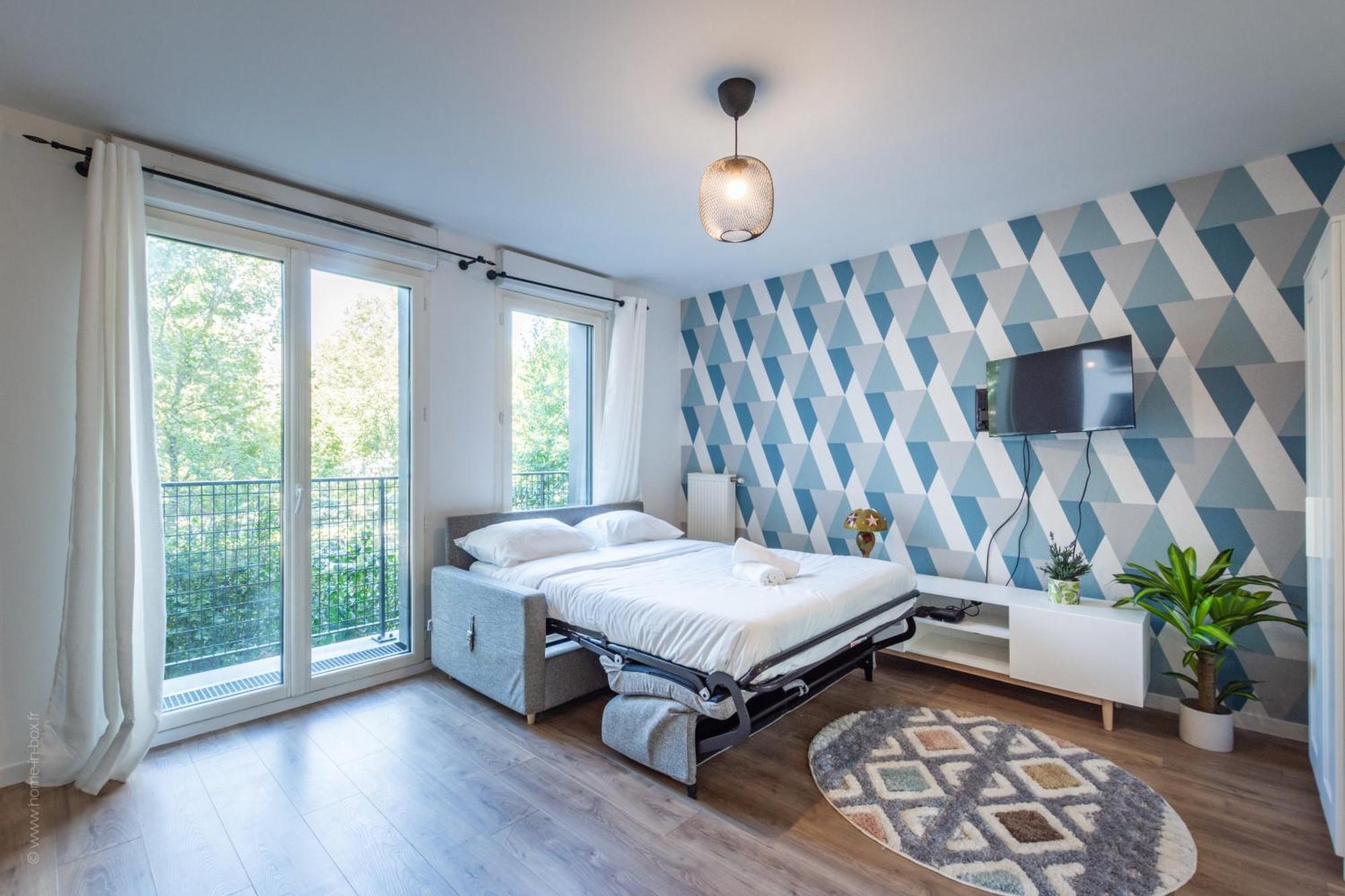Blue Pearl By Plaza Apartment Montevrain Luaran gambar